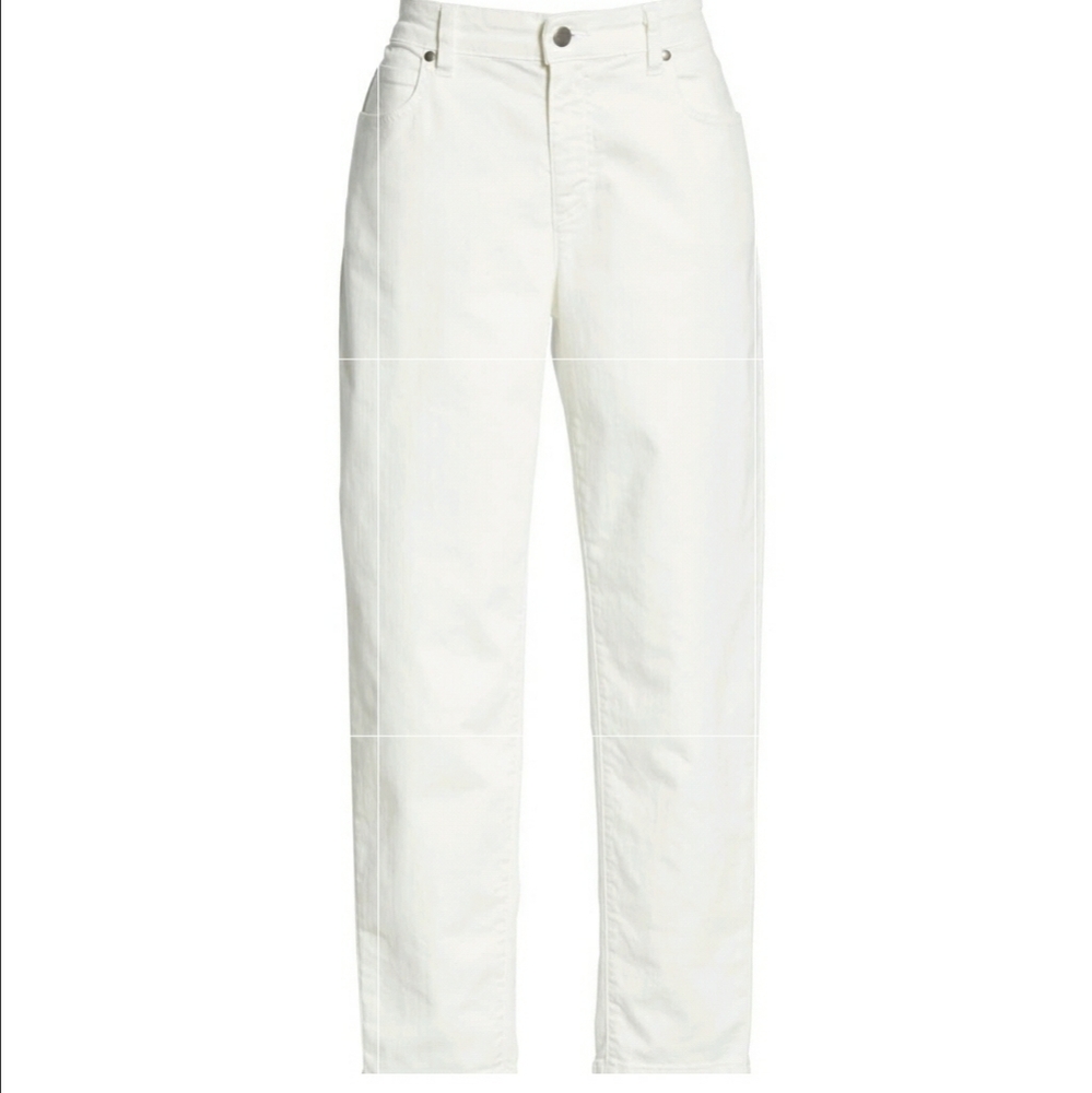 COPY - $178 Eileen FisherTapered Crop Jeans NWT SIZE 14